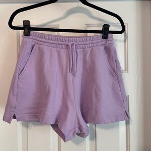 Old Navy Purple Lounge Shorts Elastic Waist